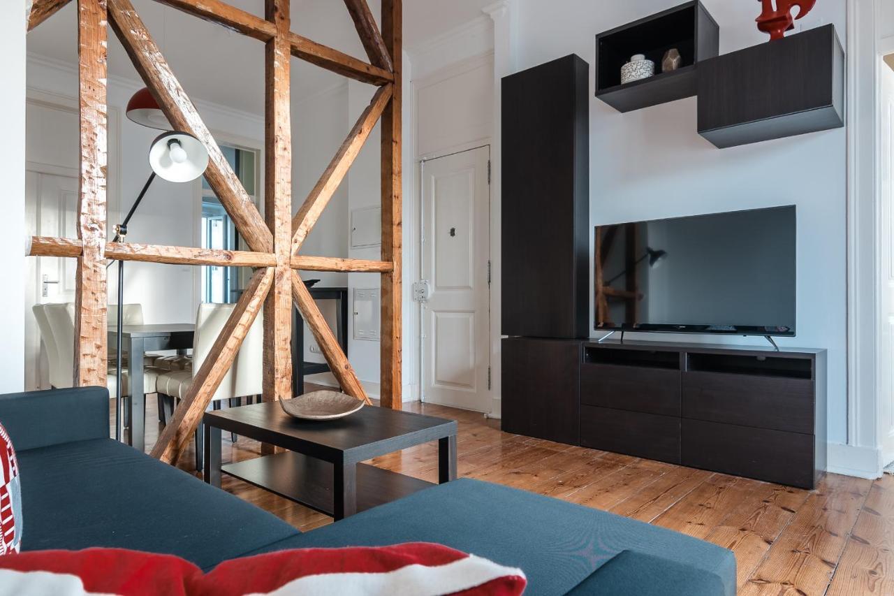 Elegant 3 Bedroom Flat With View In Principe Real Lissabon Buitenkant foto